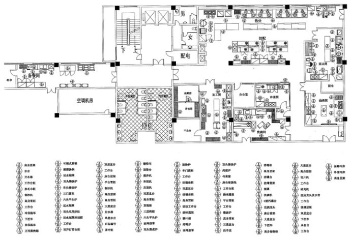 中餐粤菜厨房设计